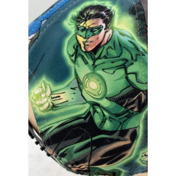 Justice League Batman Superman Flash Wonder Women Snapback Cap YOUTH Size 11/16 - Picture 4 of 9